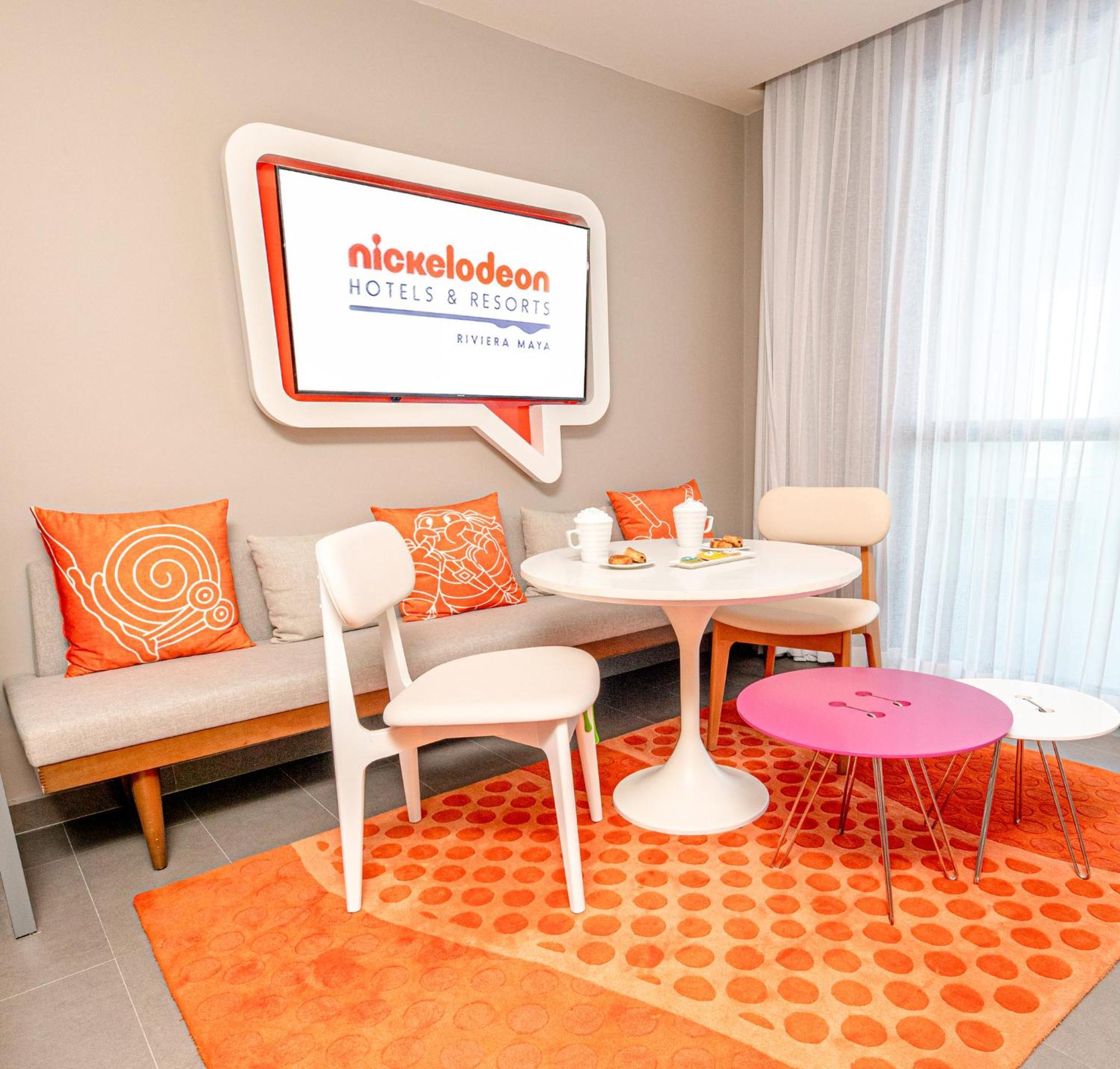 Nickelodeon Hotels & Resorts Riviera Maya Puerto Morelos Exterior foto A room at the Nickelodeon Hotel at Punta Cana