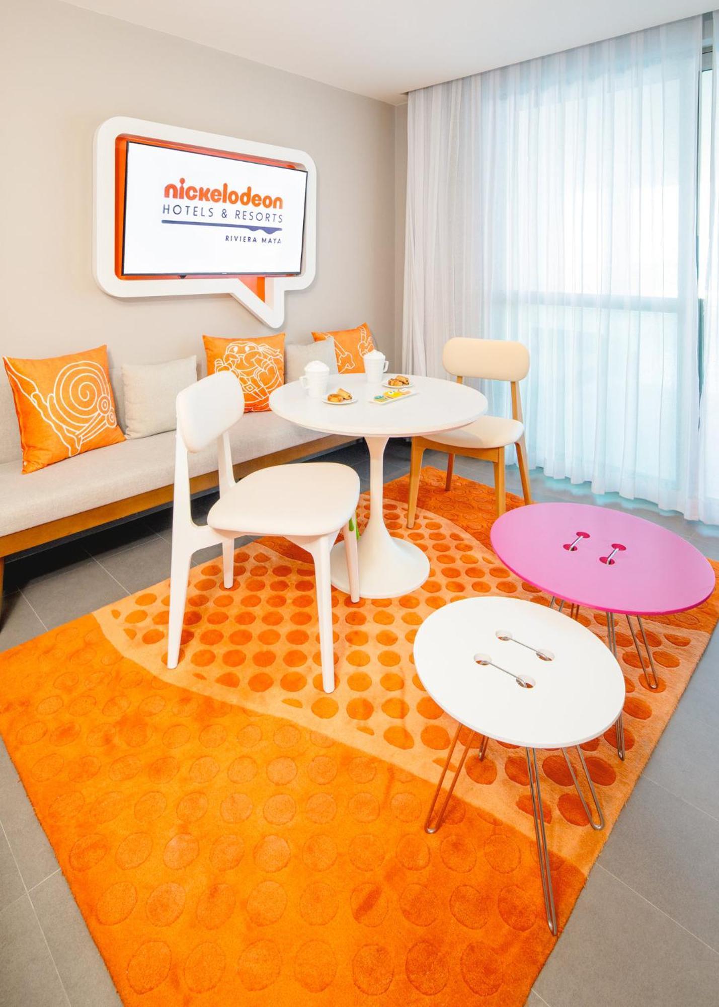 Nickelodeon Hotels & Resorts Riviera Maya Puerto Morelos Exterior foto Interior of a typical hotel room